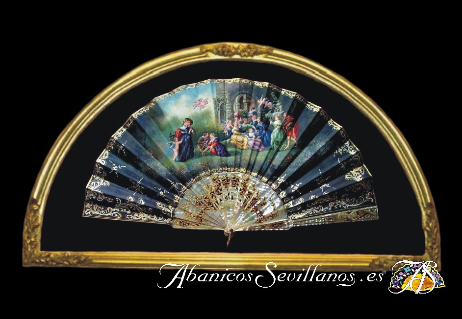 abaniquera abanicos sevillanos